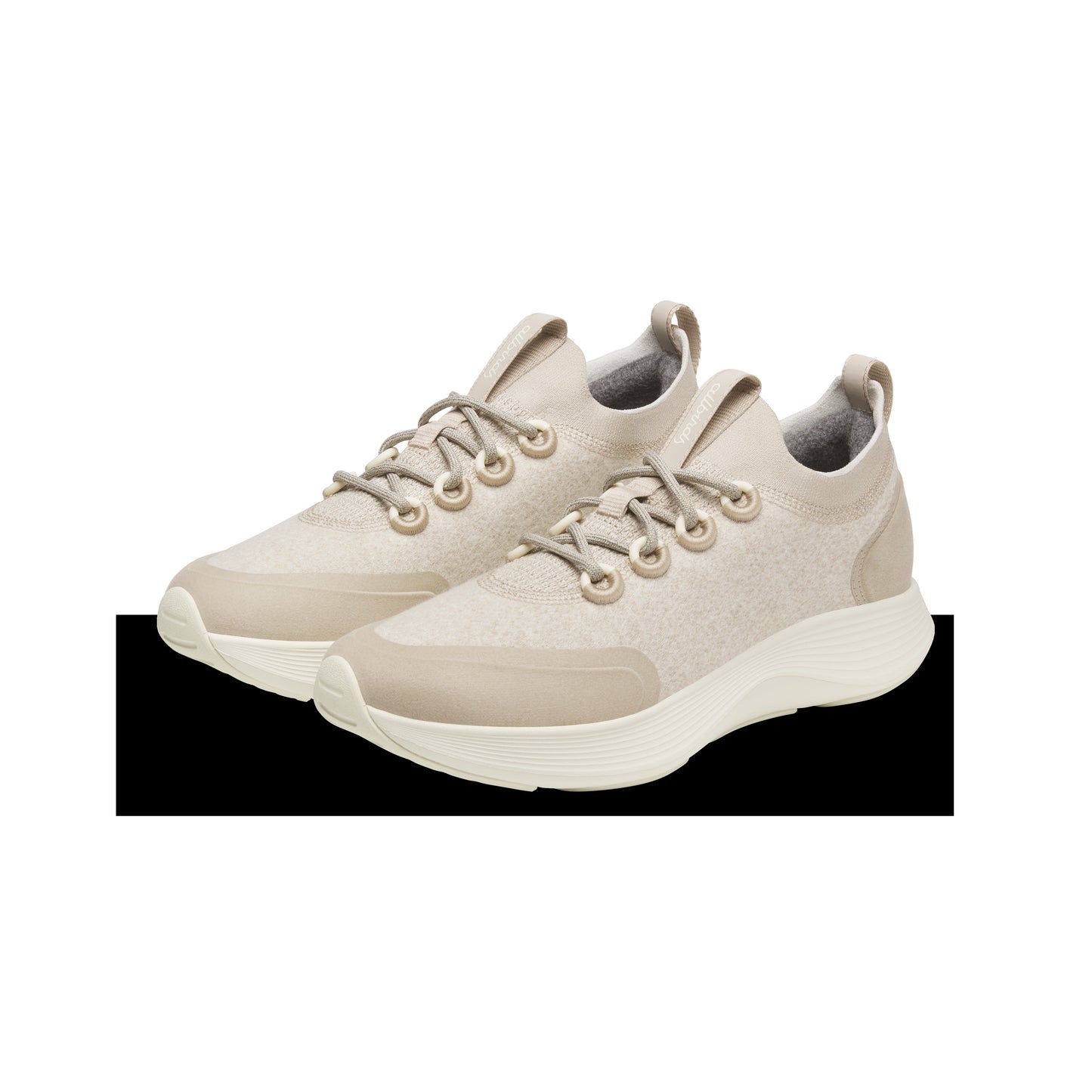 Women's Wool Strider - Rugged Beige (Natural White Sole)
