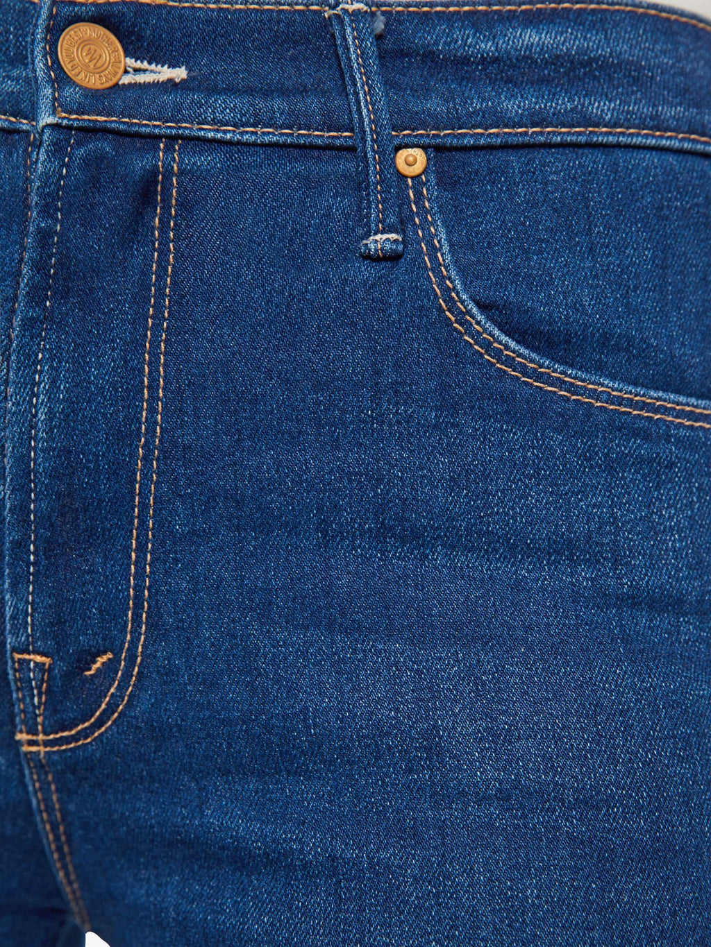 Mother Denim The Party In The Back Shirt Flower Notes