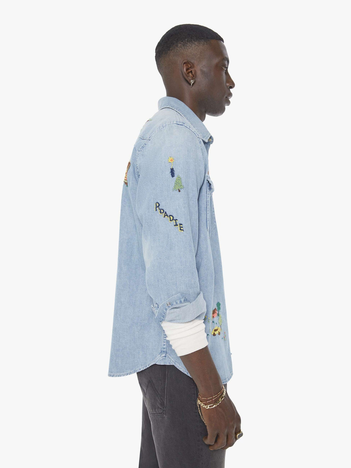 Mother Denim The City Slicker Blue (Light-Pastel)