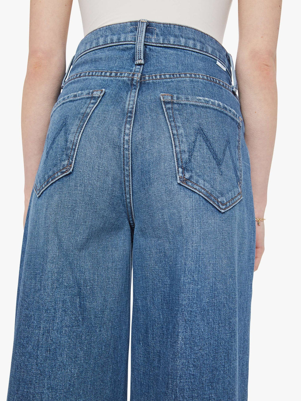 Mother Denim The Loophole Beige (Medium)