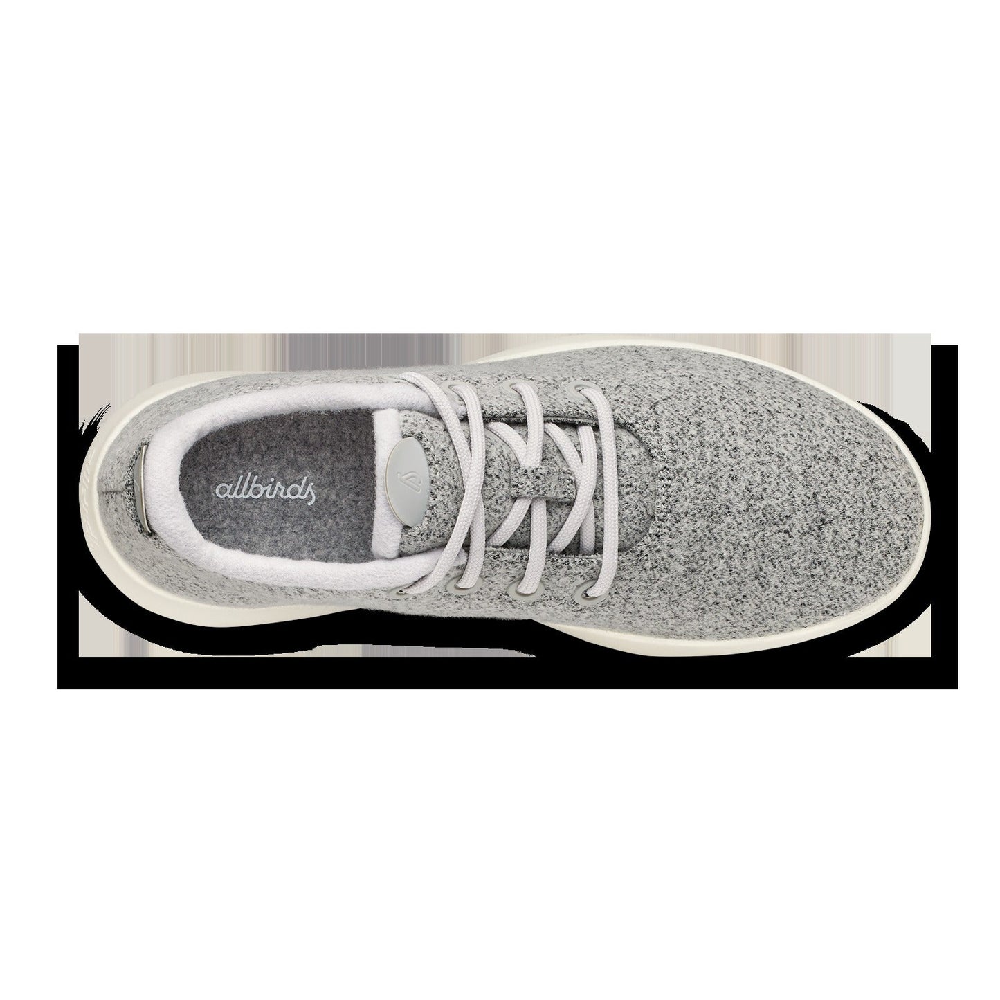 Women's Wool Runner Mizzle - Light Grey (Natural White Sole)