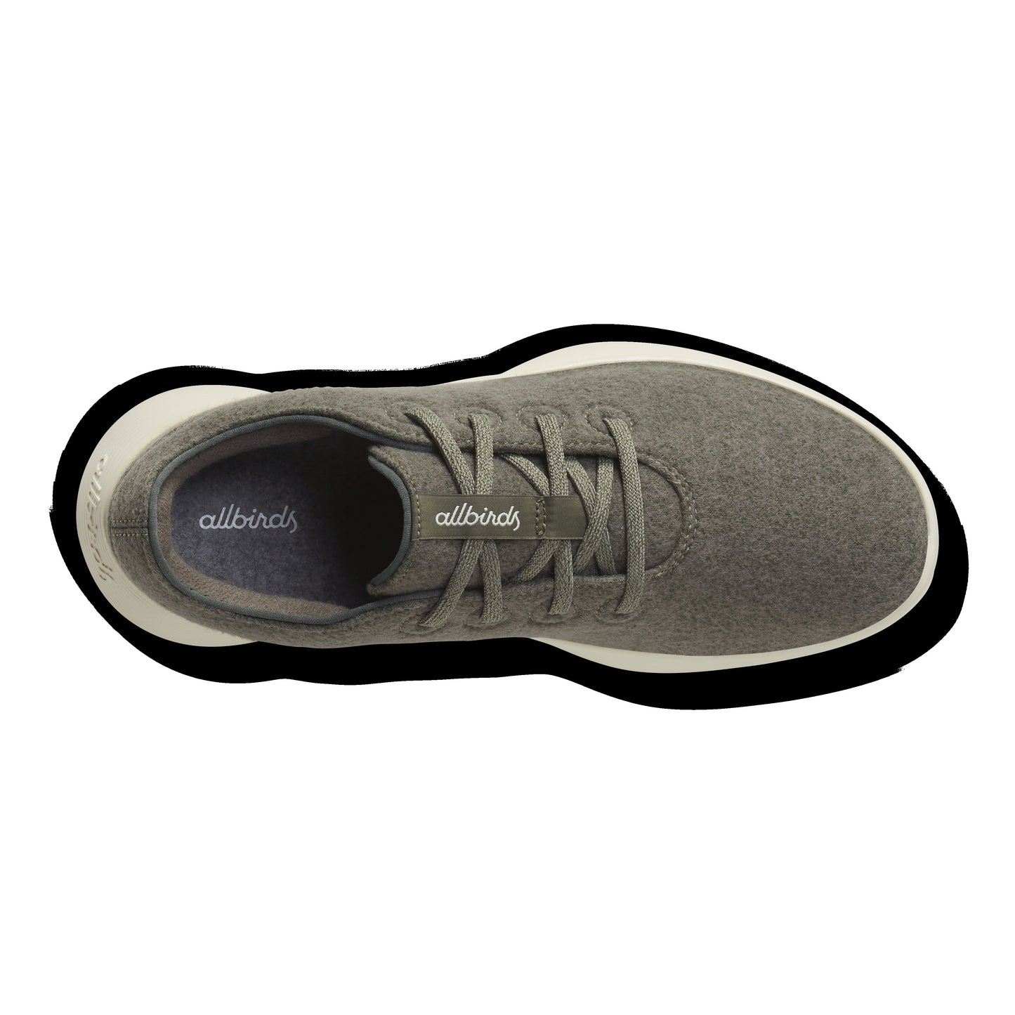 Men's Wool Runner Go - Rugged Green (Stony Cream Sole)