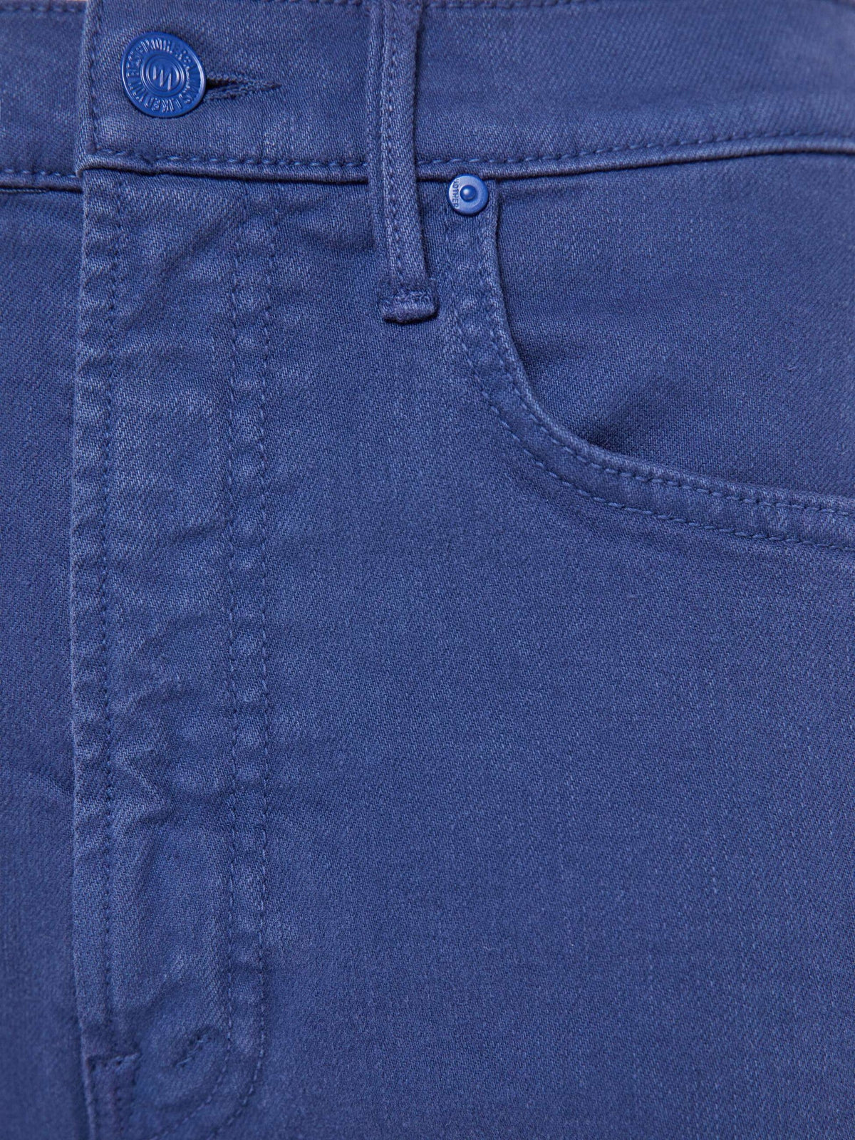 Mother Denim The Lasso Sneak Estate Blue