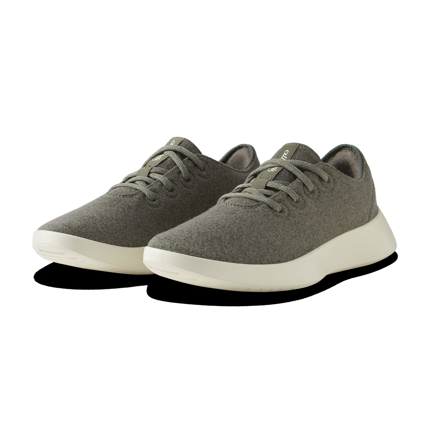 Men's Wool Runner Go - Rugged Green (Stony Cream Sole)