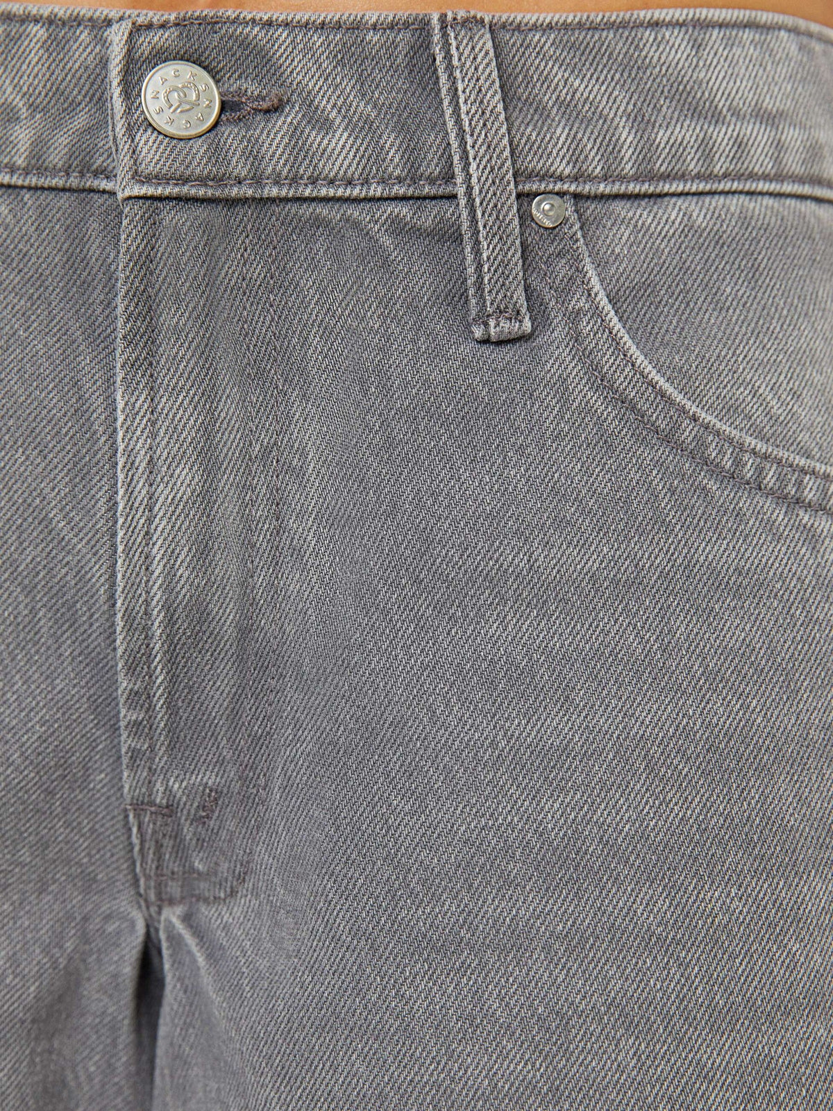 Mother Denim The Half Square Antique White