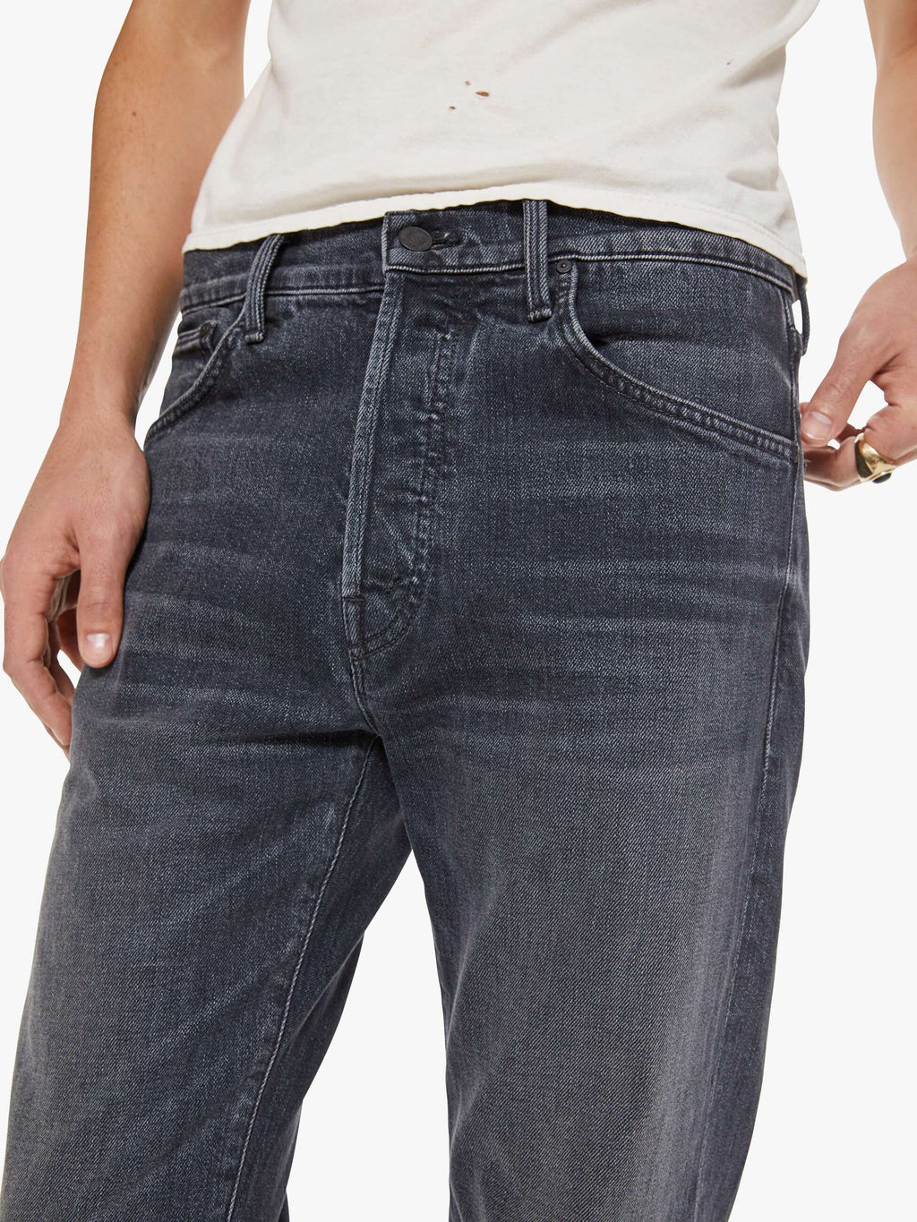 Mother Denim The Ace Black