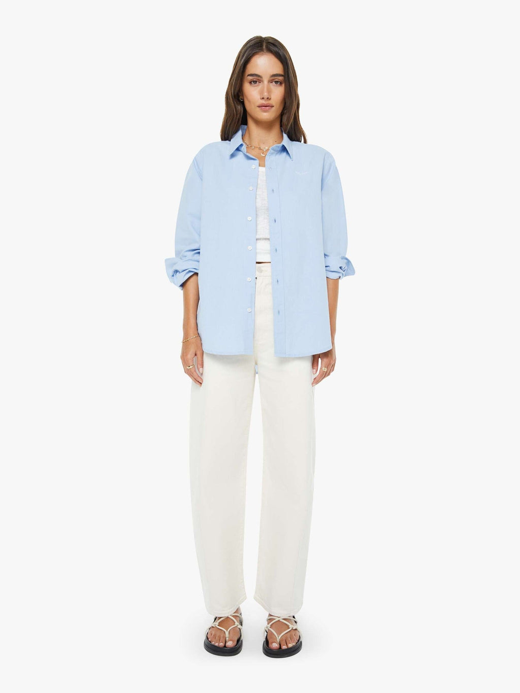 Mother Denim The Square Hoodie MOTHER Pennant