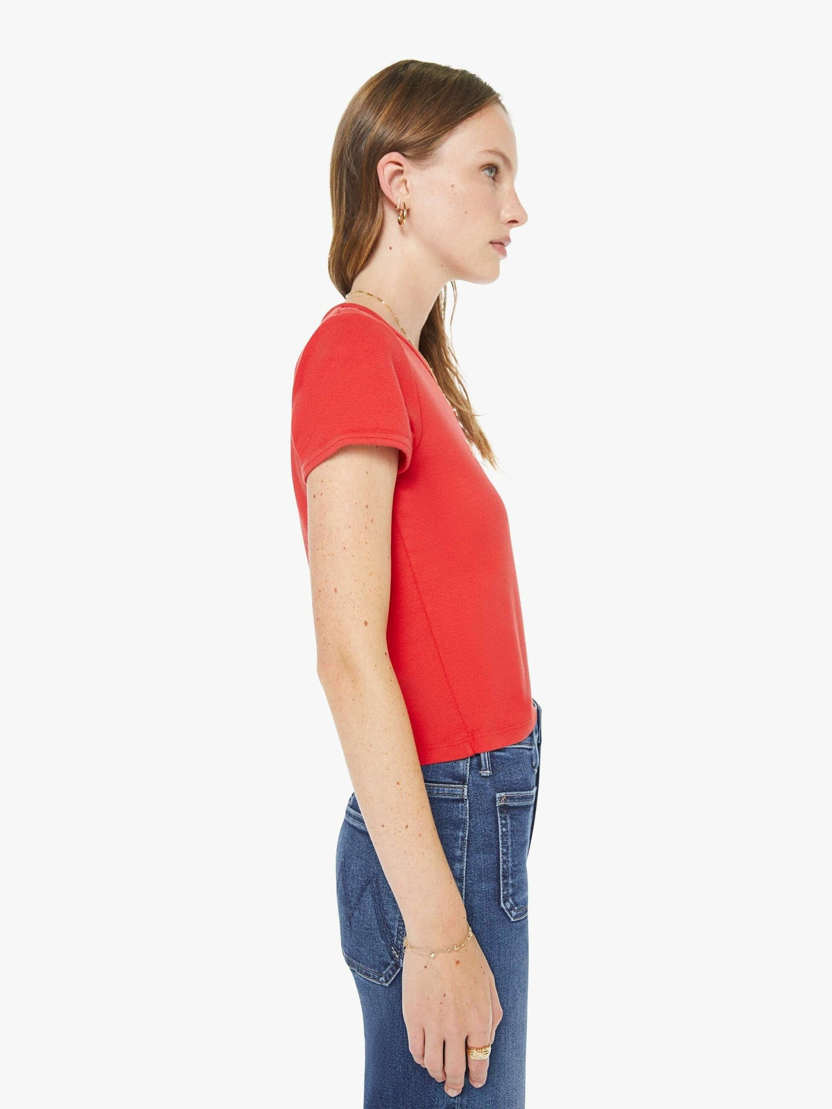 Mother Denim The Mid Rise Dazzler Skimp One Last Shot