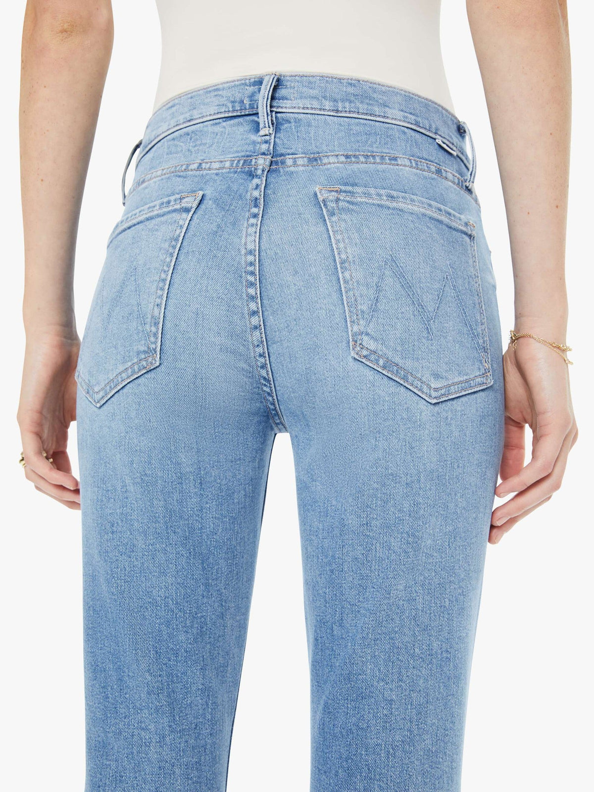 Mother Denim The Sleeveless Concert Spin Cycle