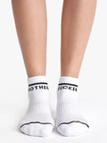 Mother Denim Baby Steps Ankle White