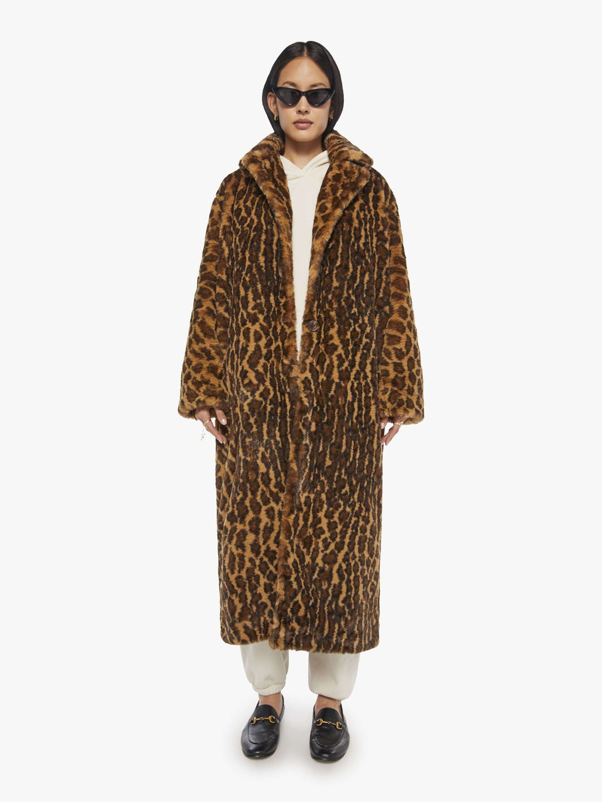 Mother Denim SPRWMN Iris Coat LEOPARD