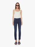 Mother Denim The Mid Rise Dazzler Ankle Blue (Medium)