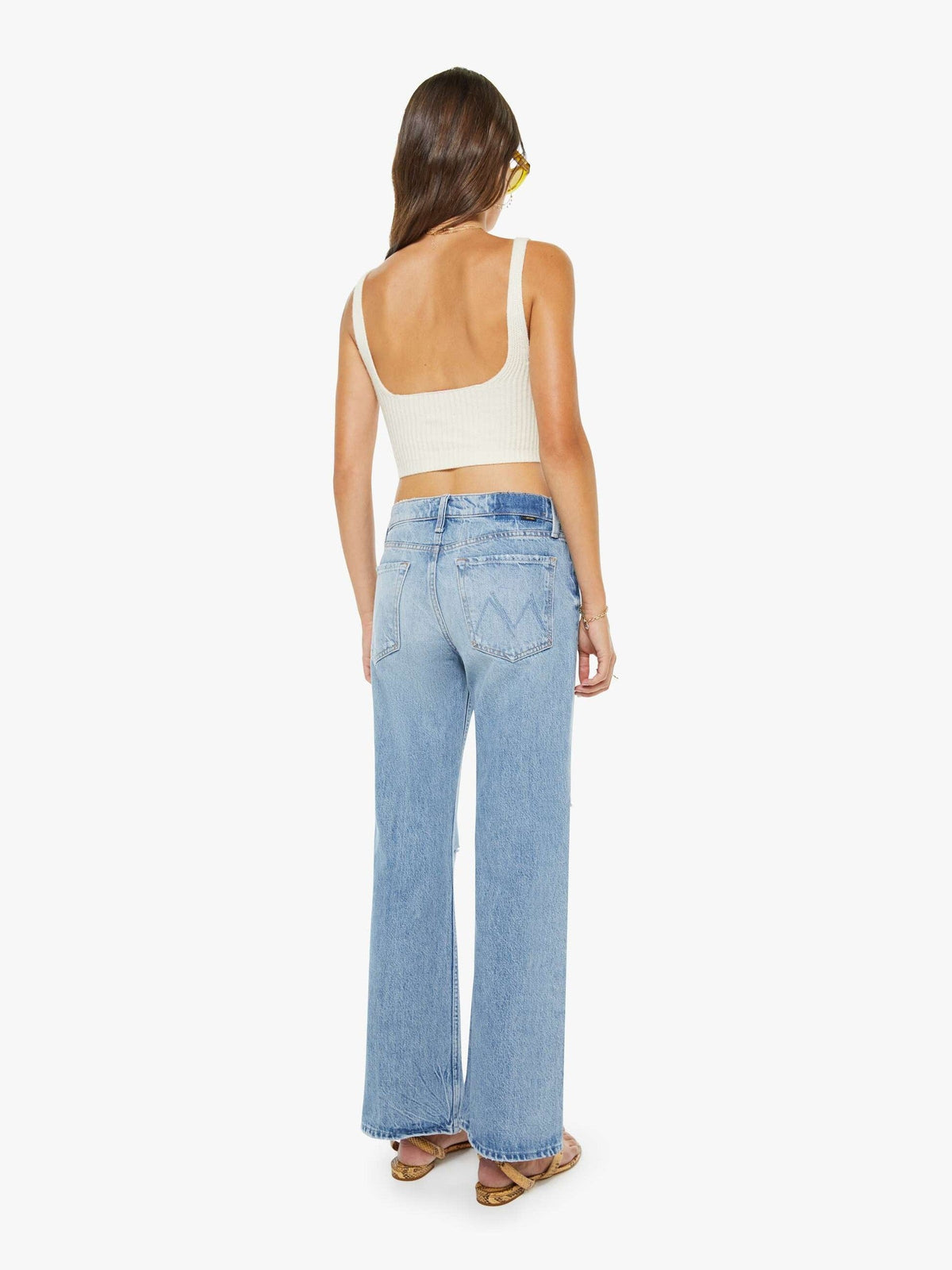 Mother Denim The Bookie Nerdy FAFO