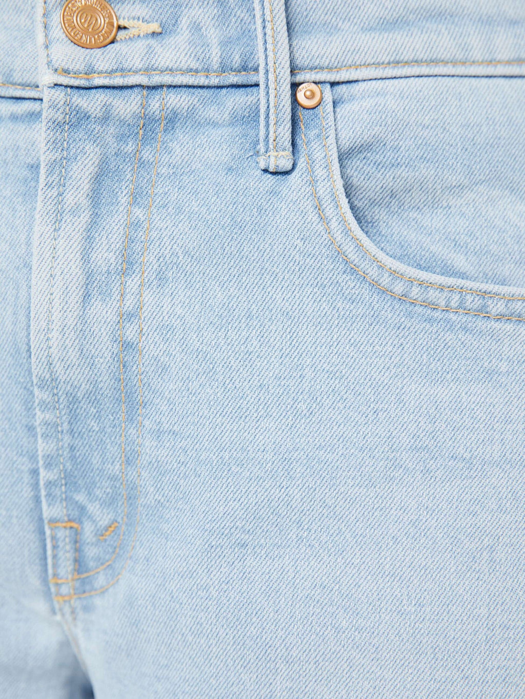Mother Denim The Mid Rise Half-Pipe Hover Instant Replay