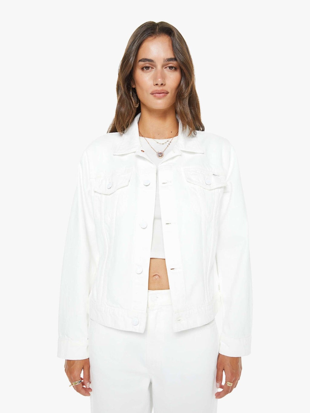 Mother Denim The Rabbit Hole Ankle Picket Fence