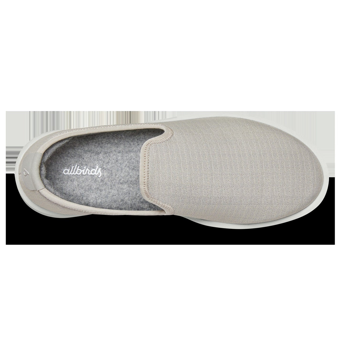 Men's Wool Lounger Woven - Pewter Grey (Blizzard Sole)