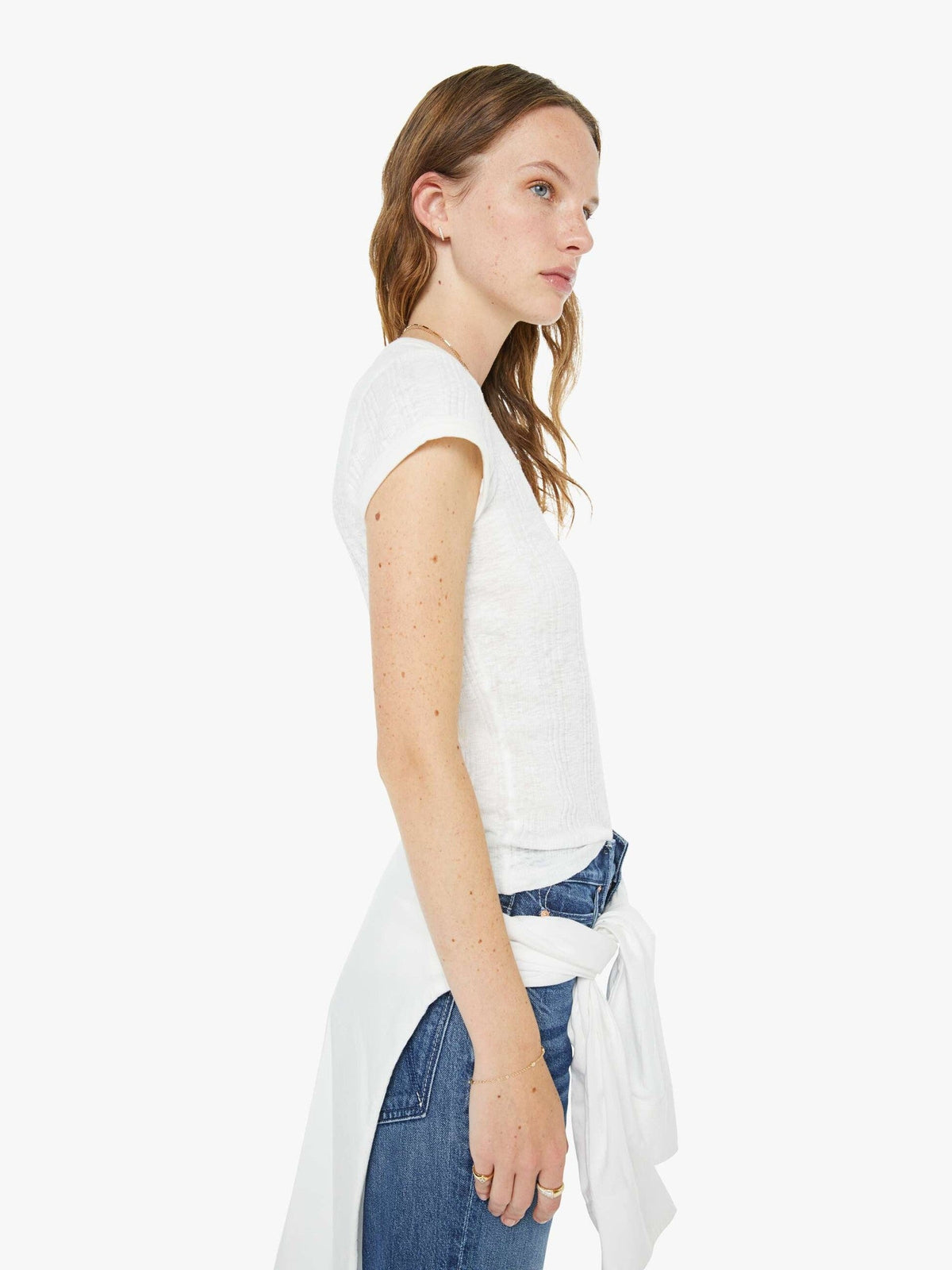 Mother Denim The Kick It Tango Red