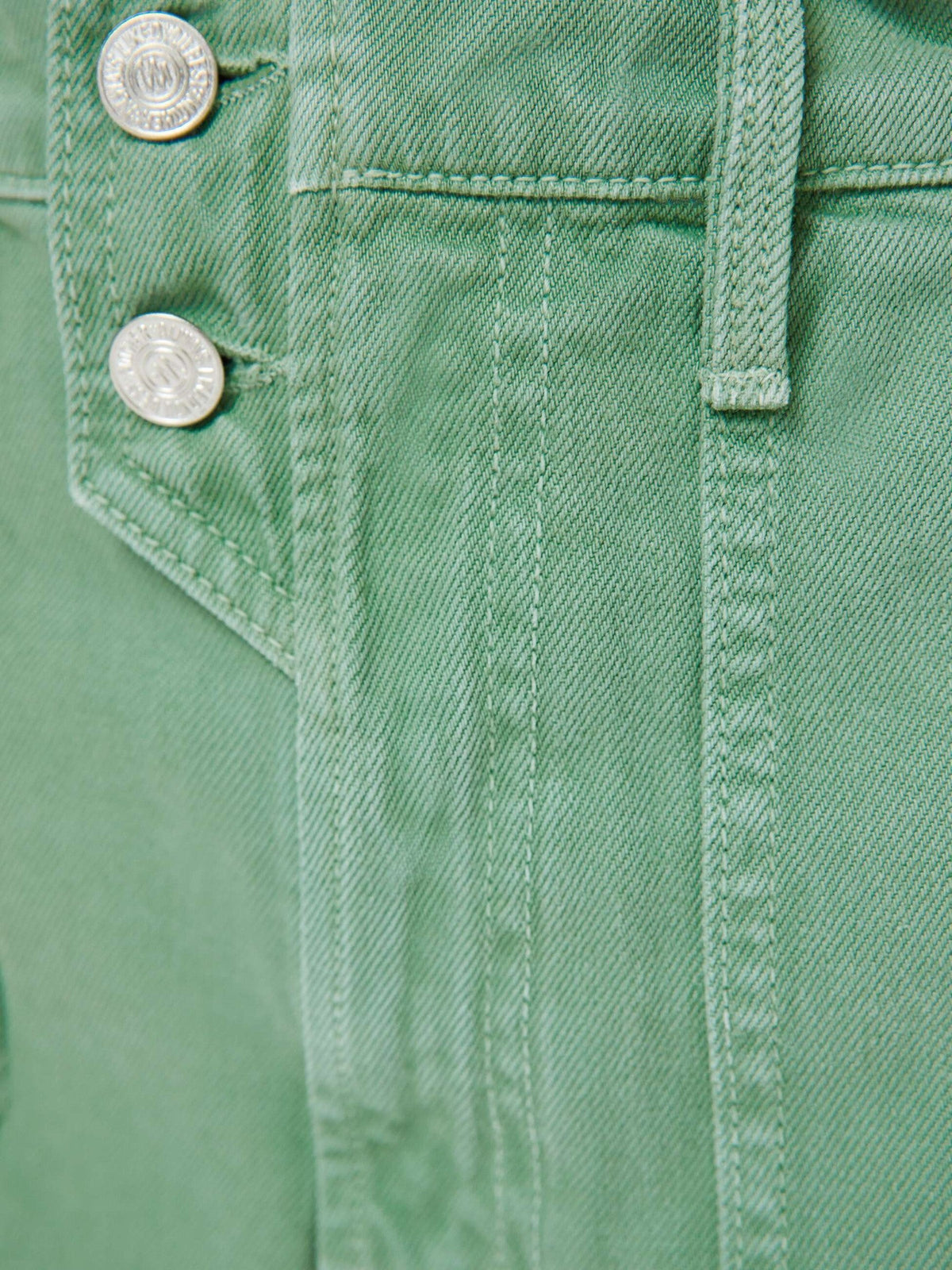 Mother Denim The Detour Short Creme De Menthe