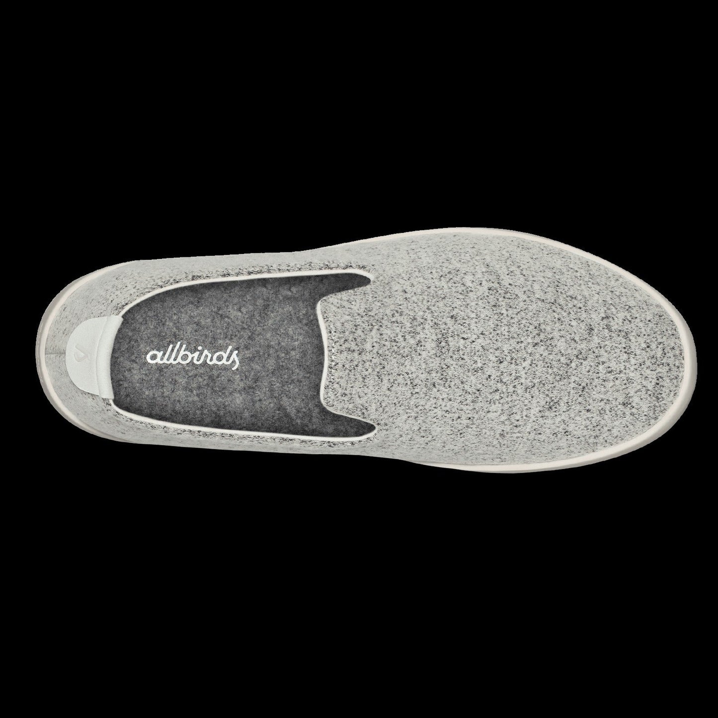 Men's Wool Lounger - Dapple Grey (Cream Sole)