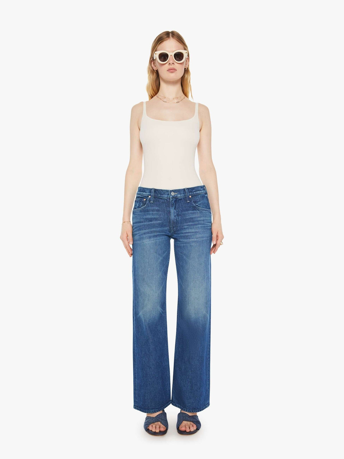 Mother Denim The Bookie Skimp Blue (Navy)