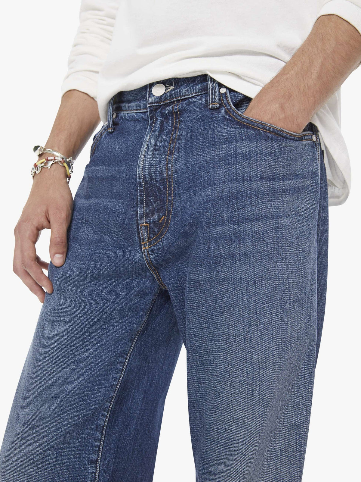 Mother Denim The Bronco Blue (Medium)