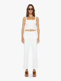 Mother Denim The Patch Pocket Mid Rise Maven Ankle Totally Innocent