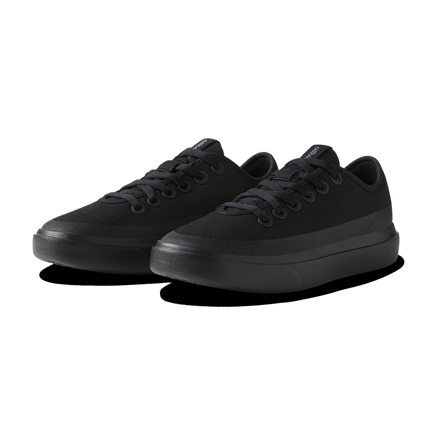 Women's Canvas Pipers - Natural Black (Natural Black Sole) - 1