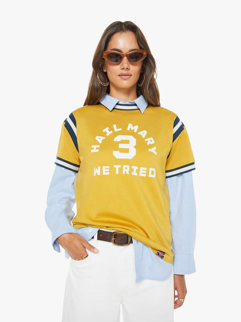 Mother Denim The Sport Rib Rowdy We Tried
