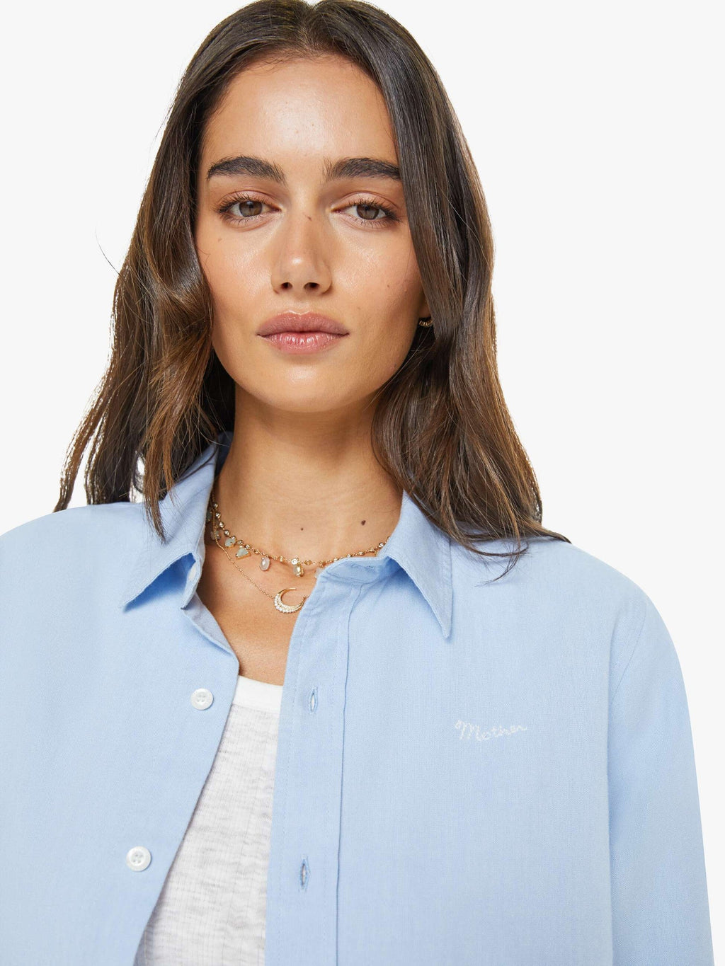 Mother Denim The Bestie Light Blue