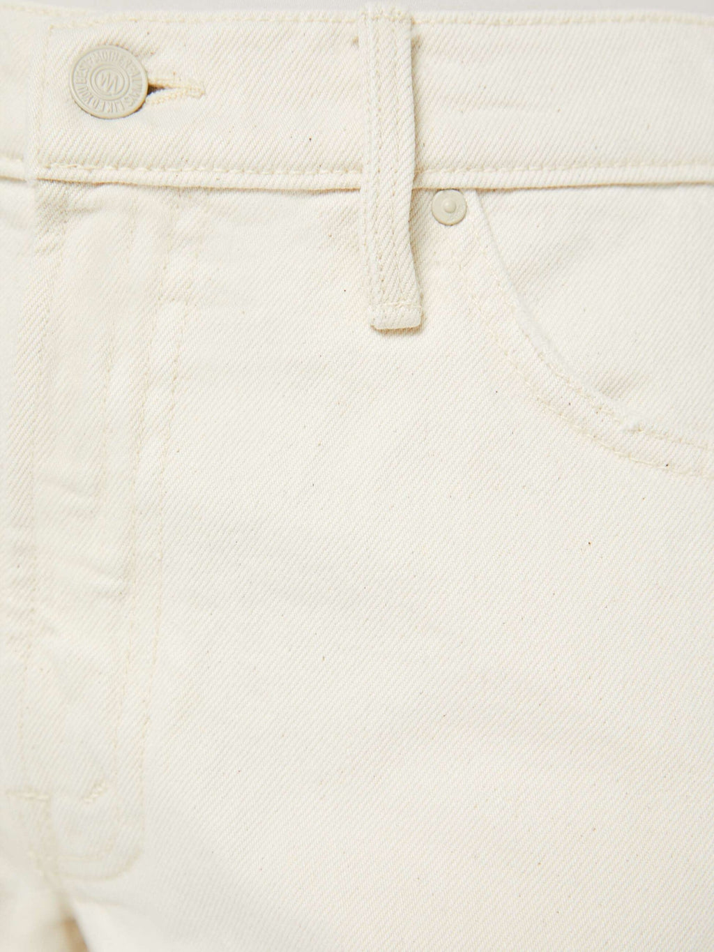Mother Denim The Dodger Short Fray Natural Selection