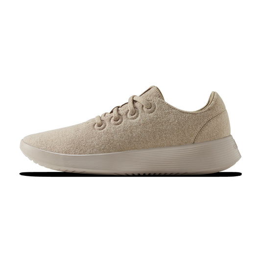 Men's Wool Runner Go - Rugged Beige (Rugged Beige Sole)