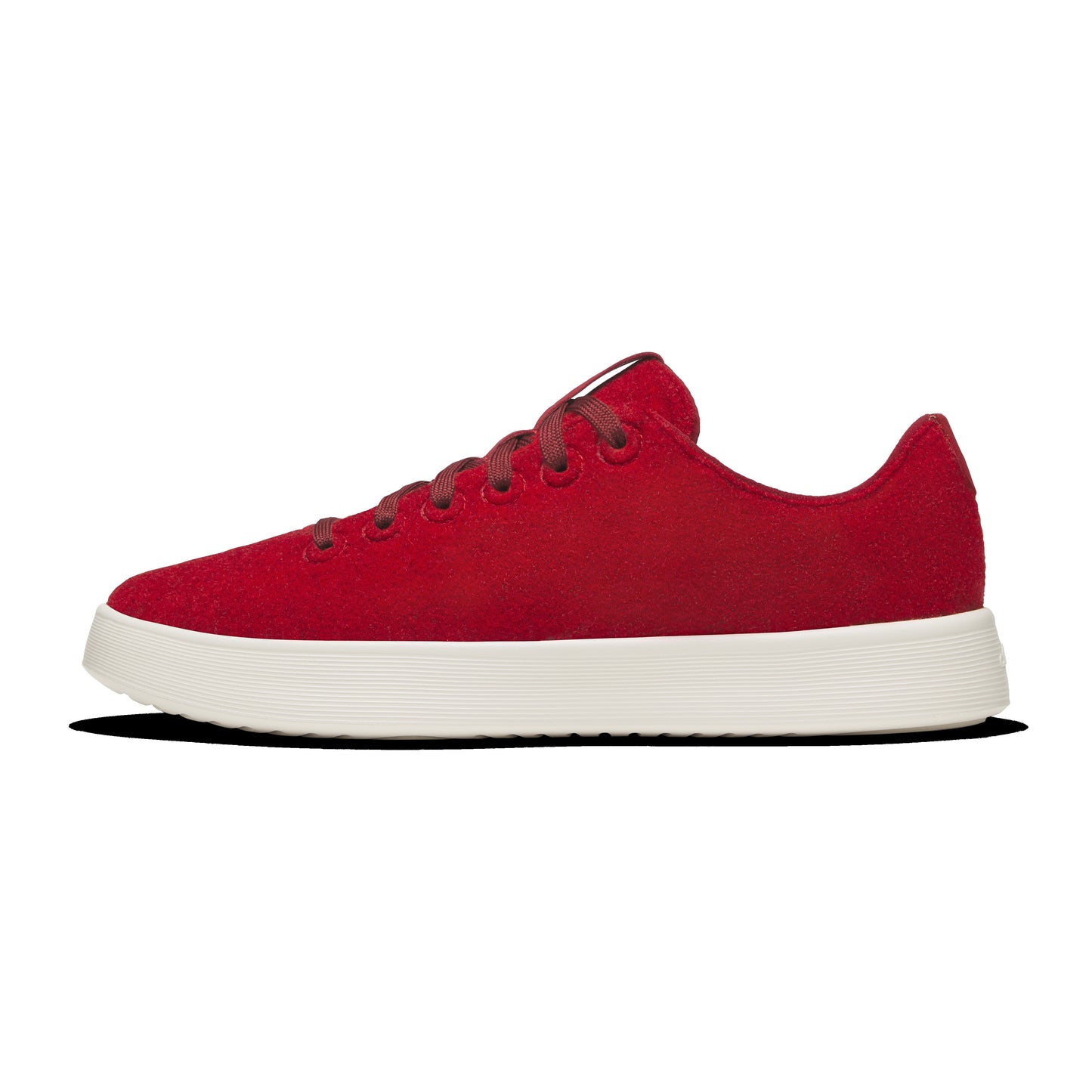 Men's Wool Cruiser - Poppy Red (Natural White Sole)
