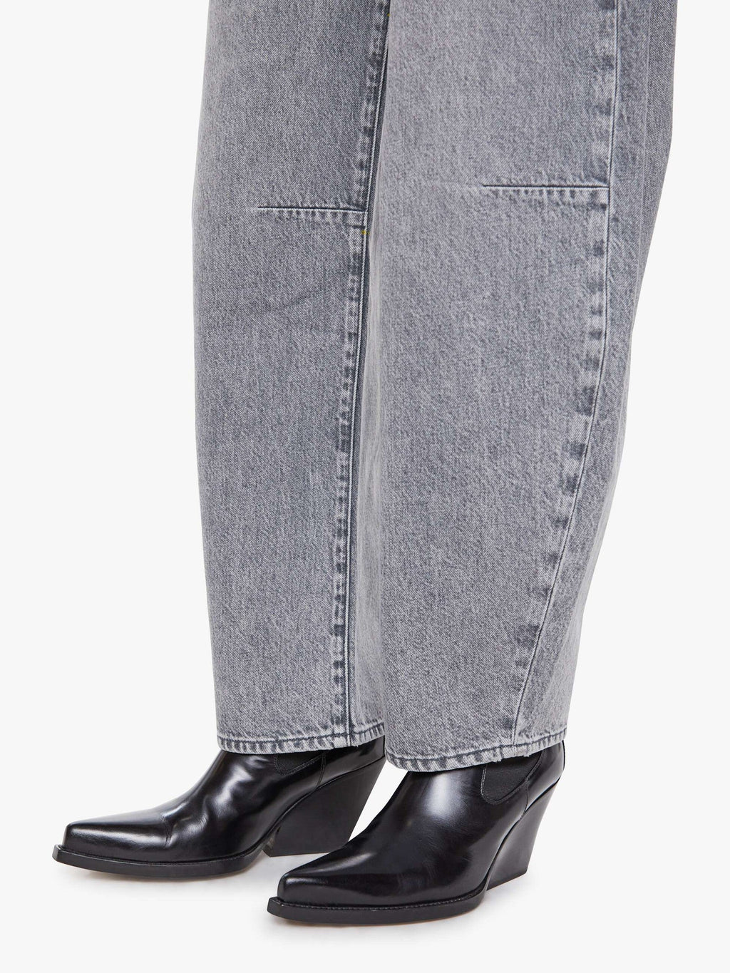Mother Denim SNACKS! The Pony Keg Ankle Grey