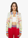 Mother Denim The Slim Raquette Cardigan Scramble