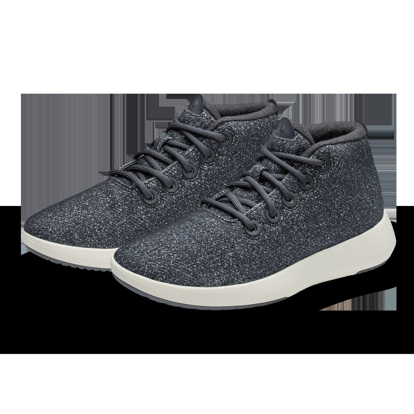 Men's Wool Runner-up Mizzle - Dark Grey (Natural White Sole)