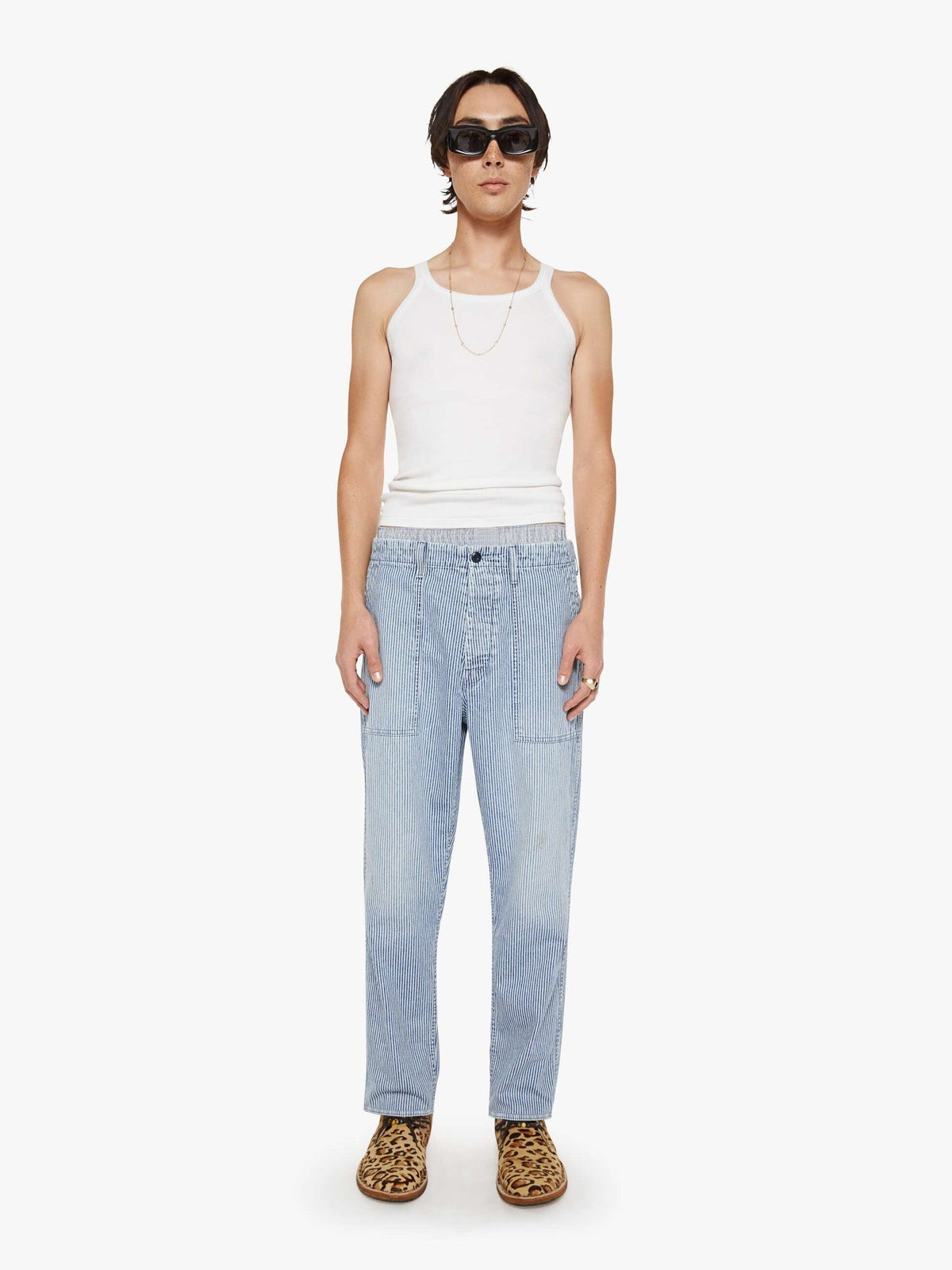 Mother Denim The Commando Blue (Light-Pastel)