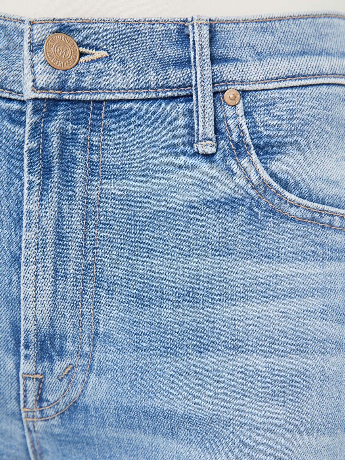Mother Denim The Insider Skimp Blue (Light-Pastel)