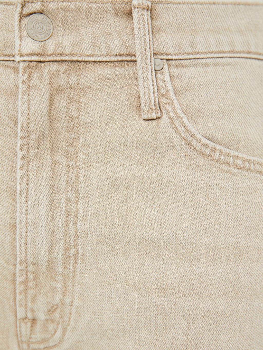Mother Denim The Dodger Sneak Caramel