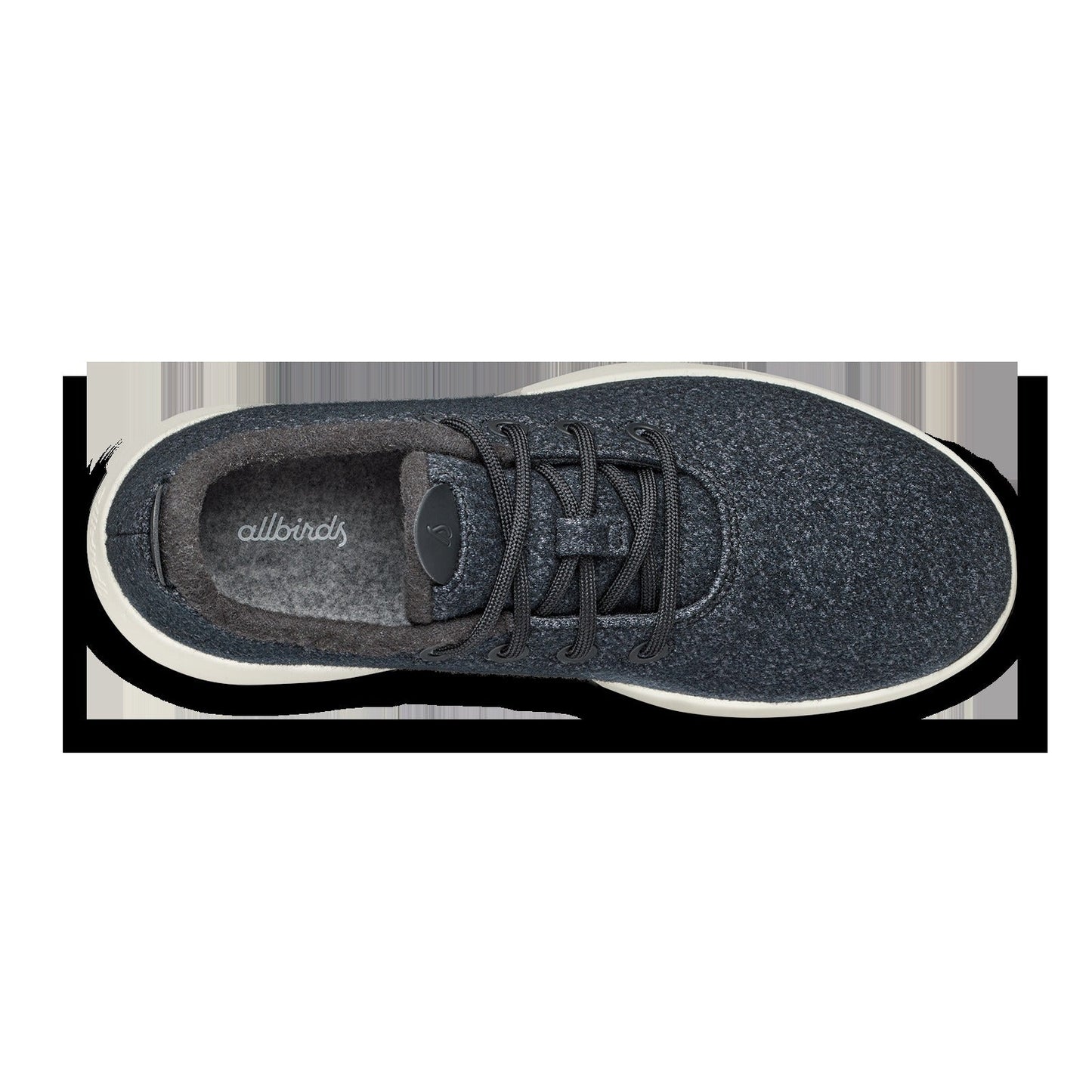 Women's Wool Runner Mizzle - Natural Black (Natural White Sole)