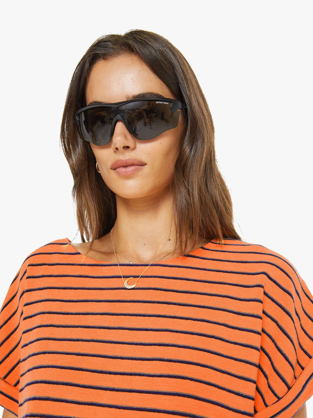 Mother Denim The Skipper Orange