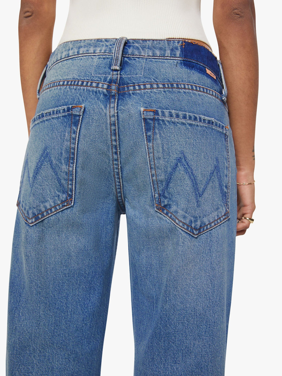 Mother Denim PETITES The Lil Reifler Blue (Medium)