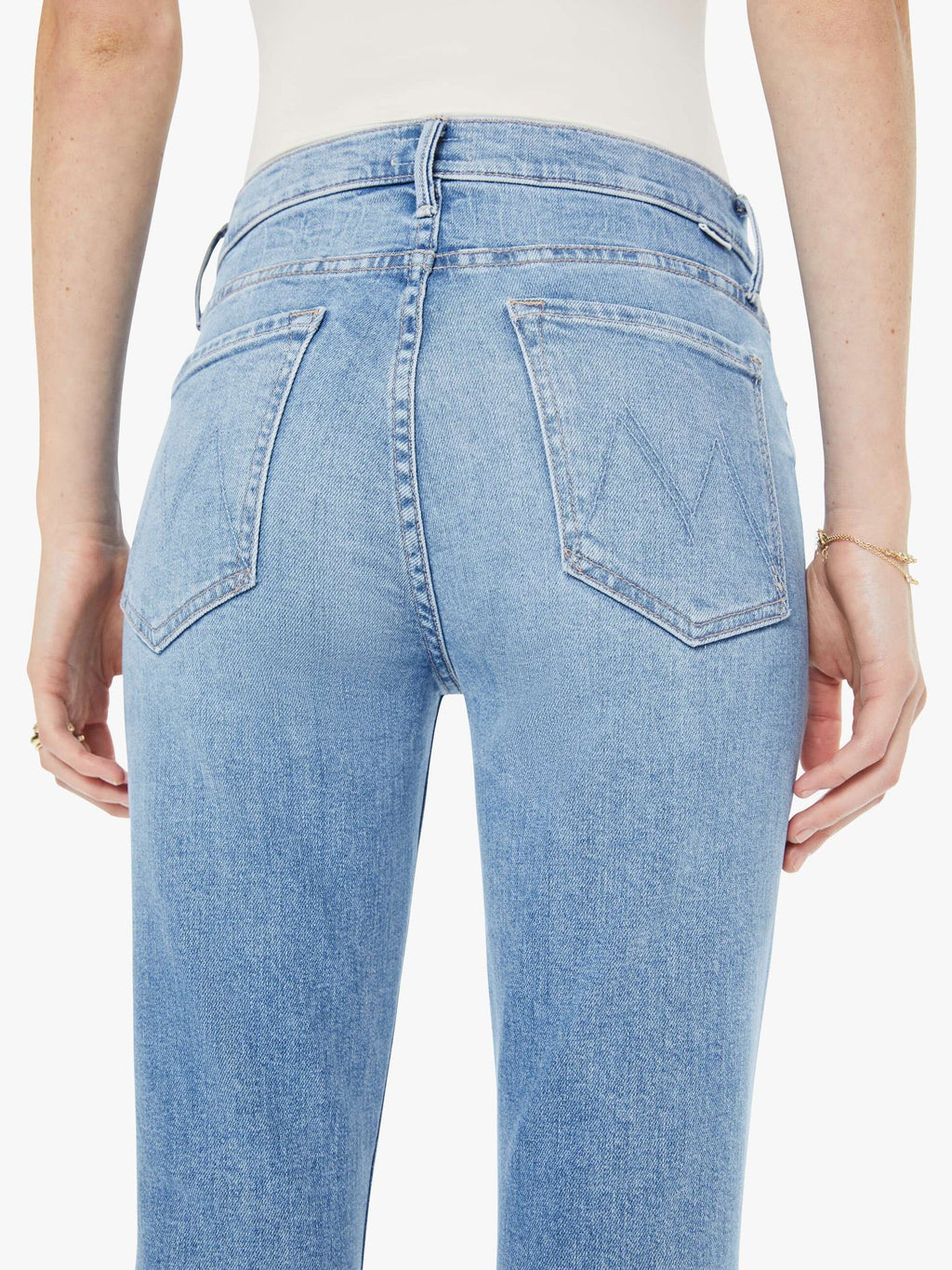 Mother Denim The Insider Skimp Blue (Light-Pastel)