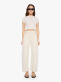 Mother Denim The Half-Pipe White (Natural)