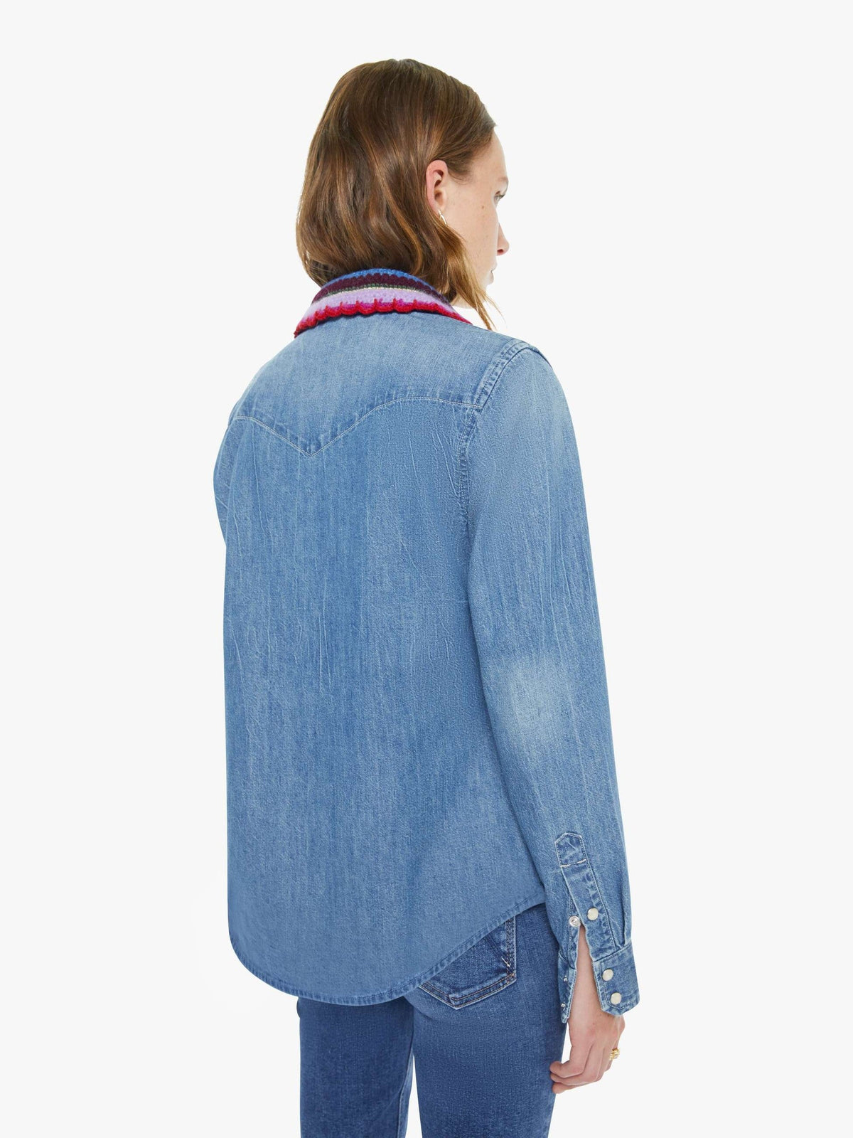 Mother Denim The Sleeveless Concert Spin Cycle