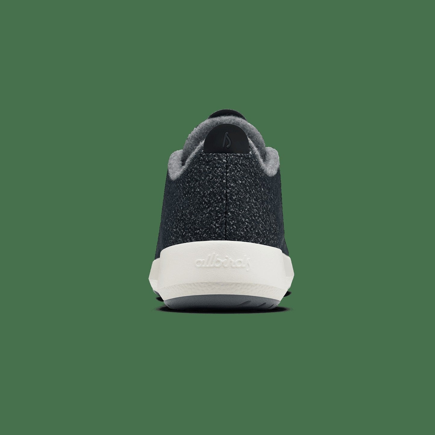 Women's Wool Runner Mizzles - Dark Grey (Natural White Sole)
