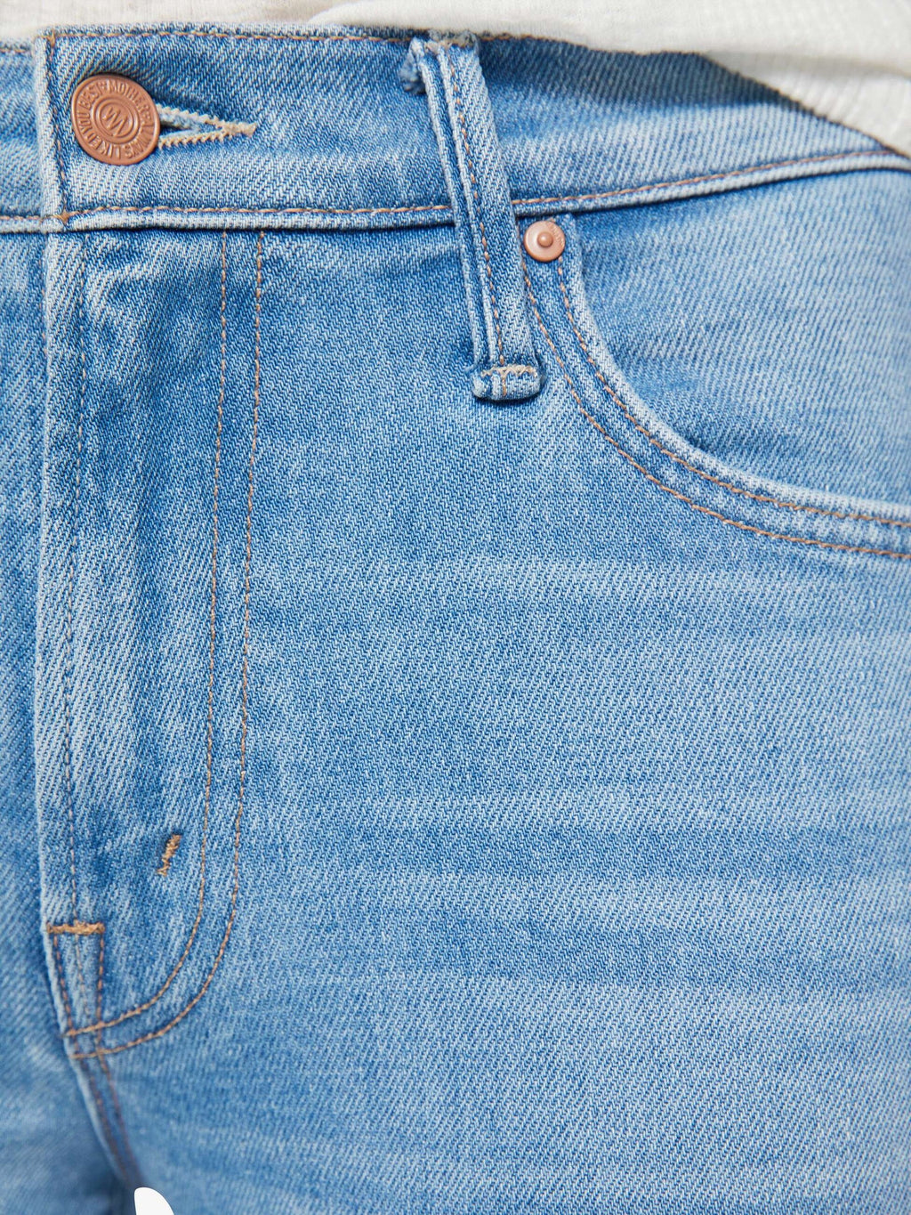 Mother Denim The S/S Match Teaberry And Fluff