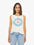 Mother Denim The Flirt Squad Antique White