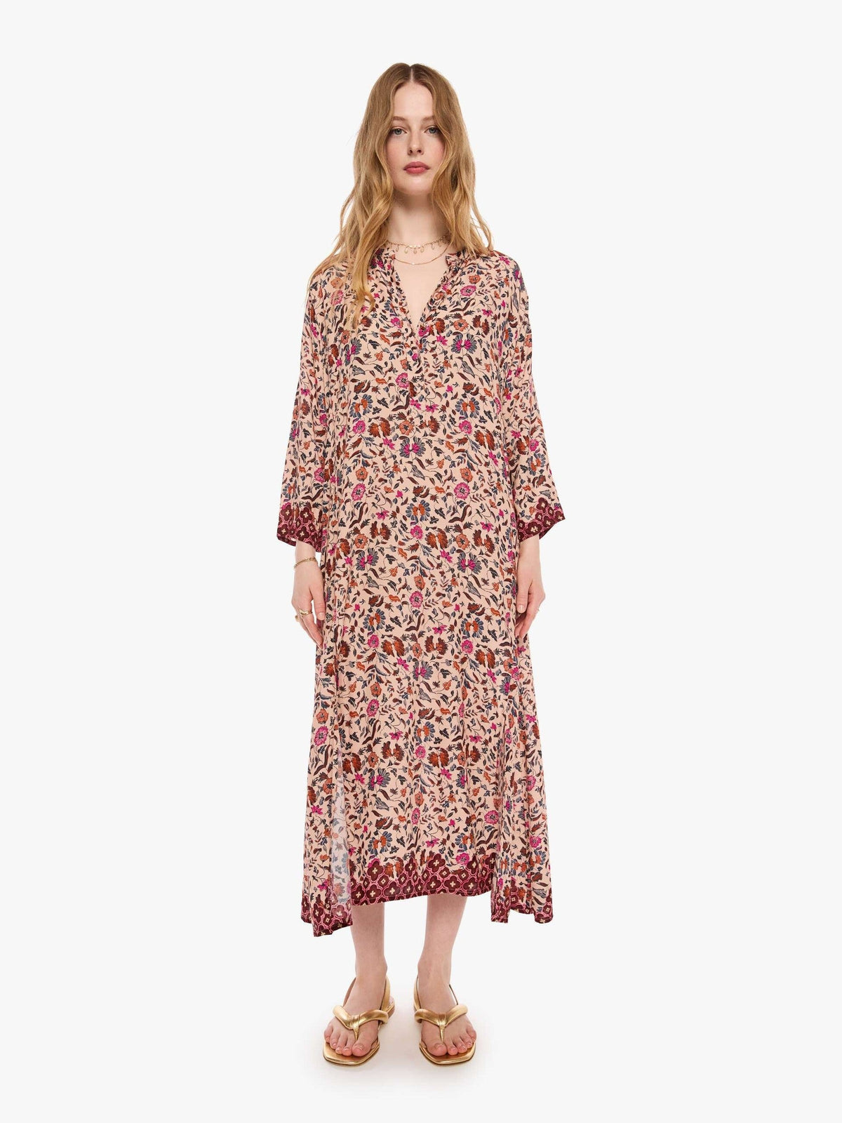 Mother Denim Natalie Martin Isobel Dress WILDFLOWER SPICE