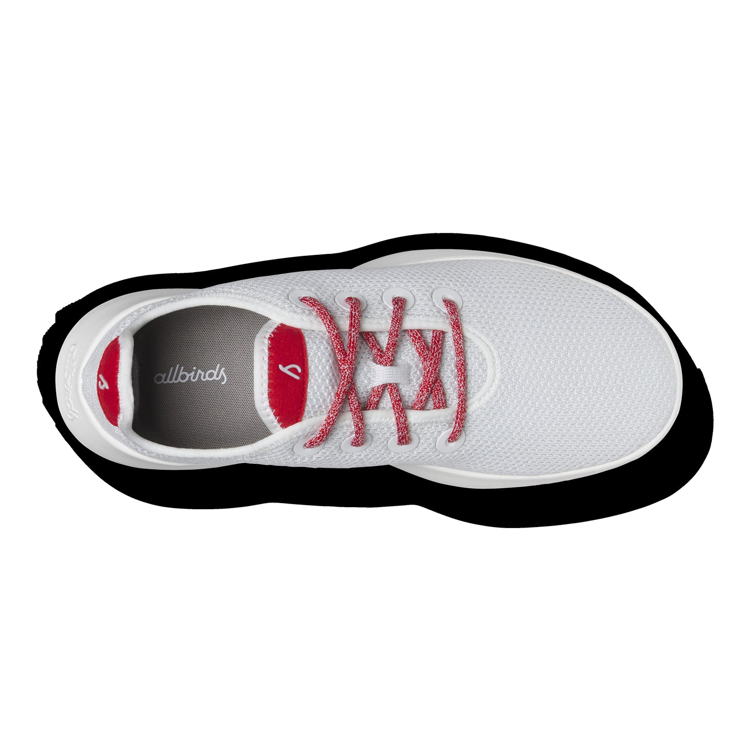 Men's Tree Runner - Blizzard/Bold Red (Blizzard Sole)