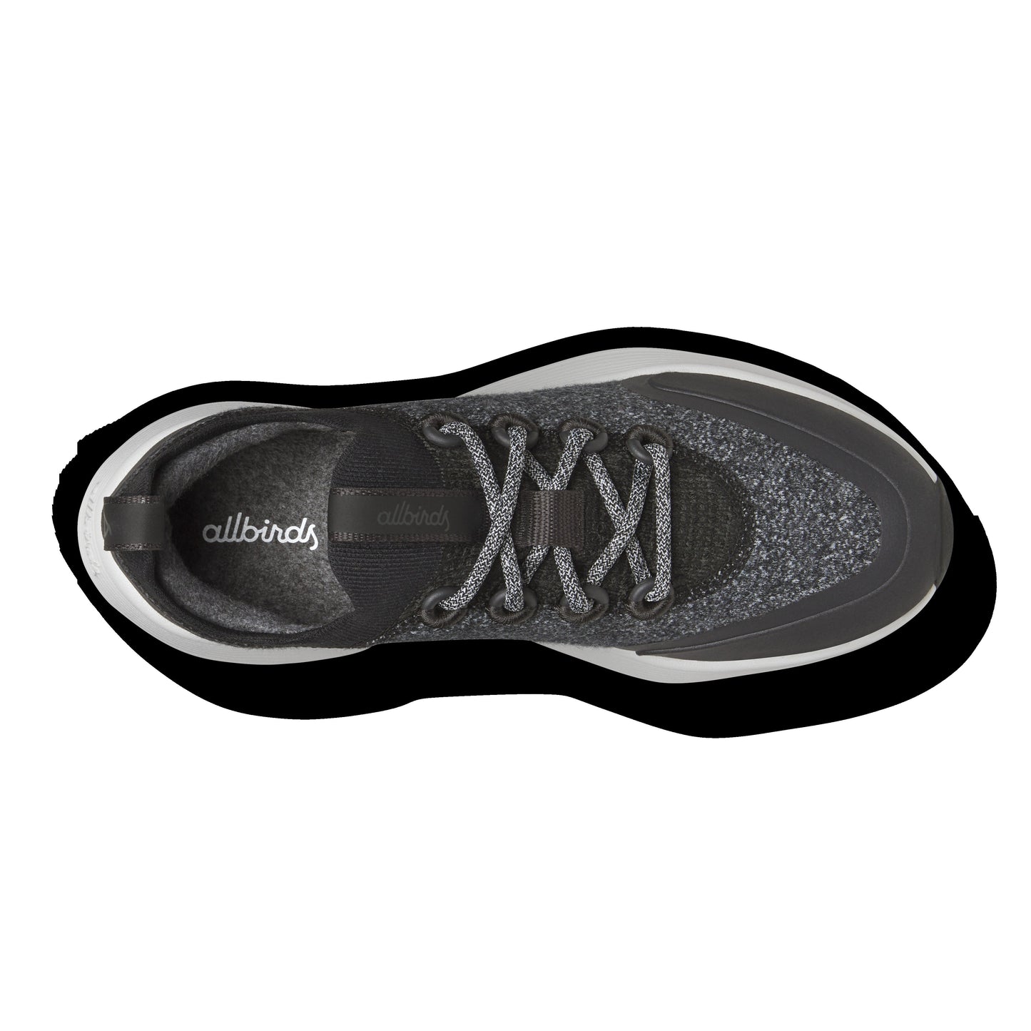 Men's Wool Strider - Dark Grey (Light Grey Sole)